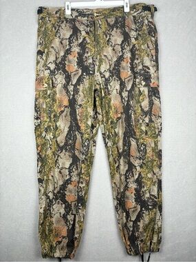 Men's Yukon Lightweight Camo Cargo Pants in Green/Brown Gorpcore 2XL